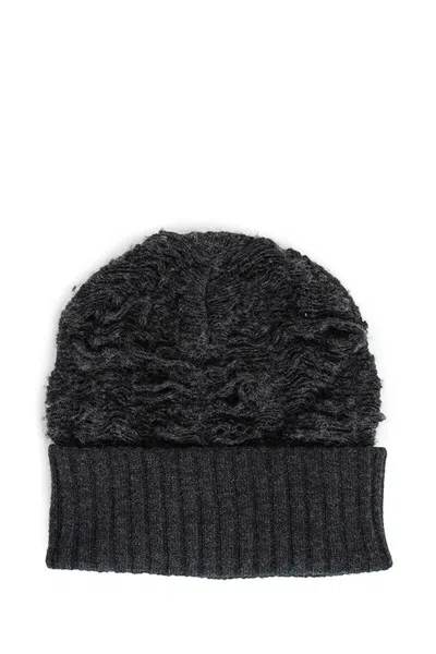 Mm6 Maison Margiela Beanies In Grey
