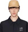 Mm6 Maison Margiela Beige Salomon Edition Gore-tex Cap In 128 Iced Coffee
