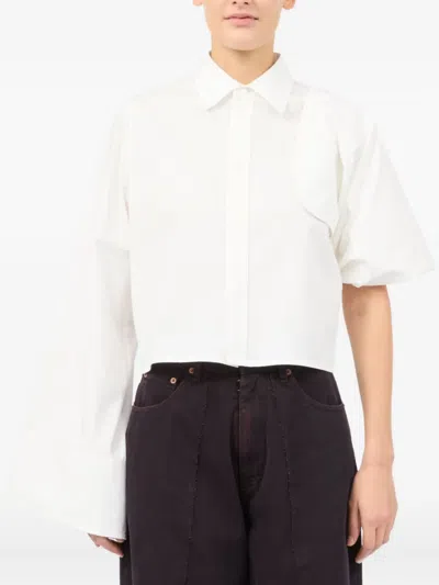 Mm6 Maison Margiela Bell-sleeve Shirt