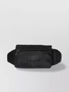 Mm6 Maison Margiela Belt Bags With Adjustable Strap And Front Zip Pocket In Black