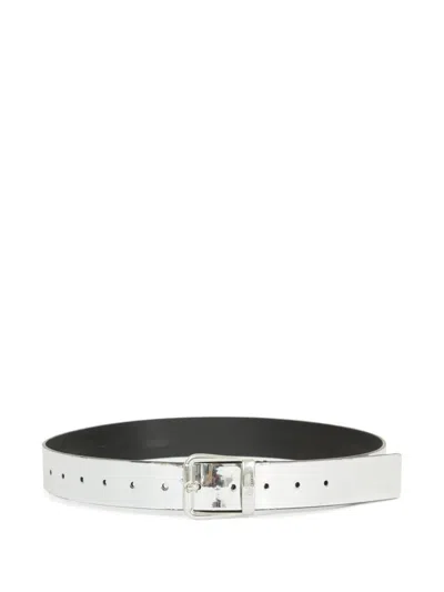 Mm6 Maison Margiela Belt Cm 3.5 Accessories In Grey