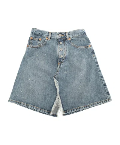 Mm6 Maison Margiela Belt-loop Jeans In Blu