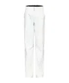 Mm6 Maison Margiela Belt Loop Track Pants In White