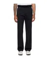 Mm6 Maison Margiela Belt Loops Slacks In Black