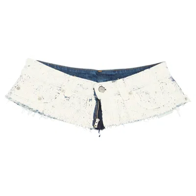 Pre-owned Mm6 Maison Margiela Belt 'white' | Women's Size 42