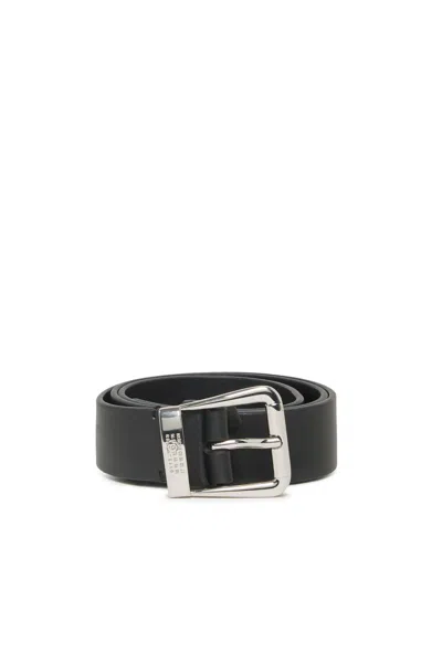 Mm6 Maison Margiela Belt With Logo In Black