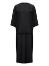 Mm6 Maison Margiela Maxi Dress Clothing In Black