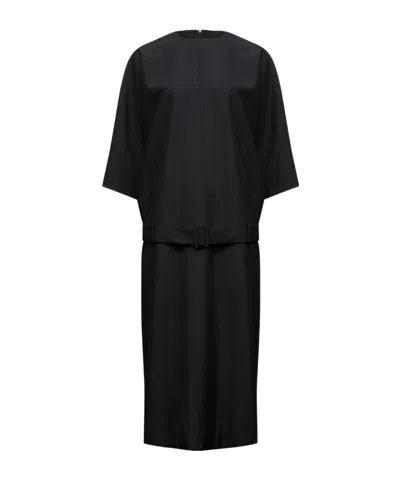 MM6 MAISON MARGIELA BELTED MIDI DRESS
