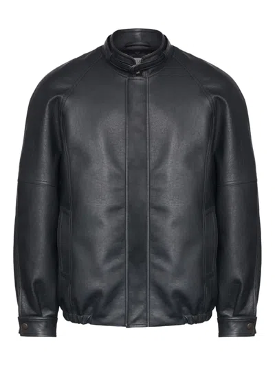 Mm6 Maison Margiela Belted Raglan-sleeve Jacket In Black