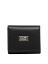 Mm6 Maison Margiela Bi-fold Wallet With Logo In Black