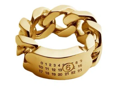 Mm6 Maison Margiela Bijoux In Gold