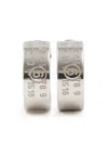 Mm6 Maison Margiela Metal Earrings In Metallic