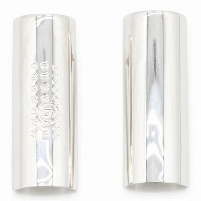 Mm6 Maison Margiela Bijoux Polished Palladio In Silver