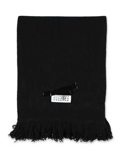 MM6 MAISON MARGIELA MM6 MAISON MARGIELA SCARFS BLACK