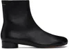 Mm6 Maison Margiela Anatomic Ankle Boots In T8013 Black