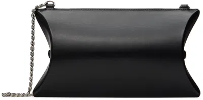 Mm6 Maison Margiela Black Apple Pie Shoulder Bag