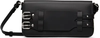 Mm6 Maison Margiela Black Bracelet Small Bag In Ha751 Black/black