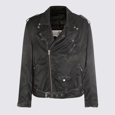 MM6 MAISON MARGIELA BLACK CASUAL JACKET