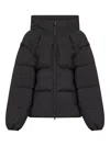 Mm6 Maison Margiela Numeric Signature Mm6 Embroidery Down Jacket In Black