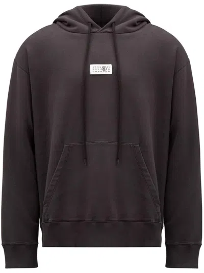Mm6 Maison Margiela Hoodie In Brown