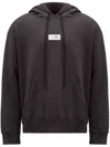 Mm6 Maison Margiela Hoodie In Black