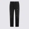 Mm6 Maison Margiela Black Cotton Jeans In Black