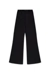 Mm6 Maison Margiela Black Cotton Joggers