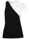 MM6 MAISON MARGIELA MM6 MAISON MARGIELA BLACK COTTON TANK TOP