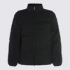 Mm6 Maison Margiela Black Down Jacket In Black