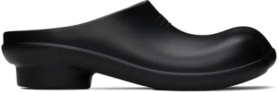 Mm6 Maison Margiela Black Eva Loafers In T8013 Black
