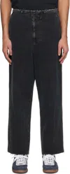 Mm6 Maison Margiela Black Faded Jeans In 900 Black