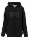 Mm6 Maison Margiela Double Front Sweatshirt Multicolor In Black