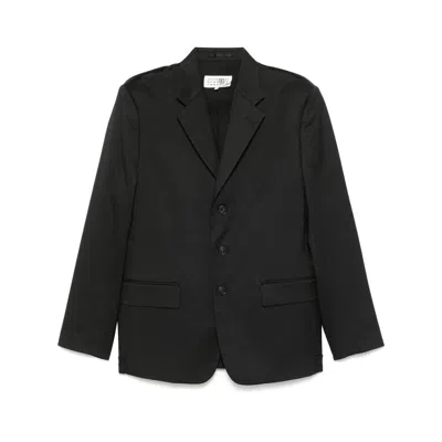 Mm6 Maison Margiela Black Jackets