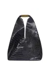 Mm6 Maison Margiela Black Japanese Bag Medium Handbag In Black