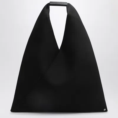 Mm6 Maison Margiela Japanese Classic Mm6 Bag In Fabric In Black