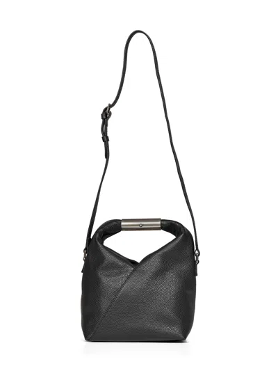 Mm6 Maison Margiela Black Japanese Small Bag Jewel Handle Classic Crossbody Bag