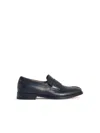 Mm6 Maison Margiela Black Lear Loafers In Black
