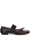 Mm6 Maison Margiela Mm6 By Maison Margiela Ballerina Anatomic Leather Flats
