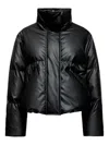 Mm6 Maison Margiela Mm6 By Maison Margiela Oversized Black Sports Jacket With Double-zipper Closure In Black