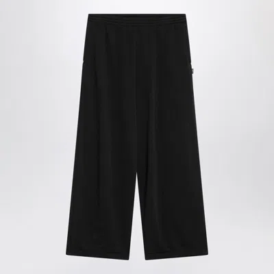 MM6 MAISON MARGIELA MM6 MAISON MARGIELA  BLACK LOOSE JOGGING PANTS