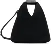 Mm6 Maison Margiela Japanese Mesh Crossbody Bag In T8013 Black