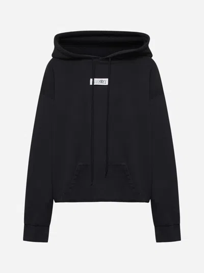 MM6 MAISON MARGIELA BLACK MM6 HOODIE