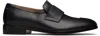 Mm6 Maison Margiela Split-toe Loafers In Black Calf Leather In Black