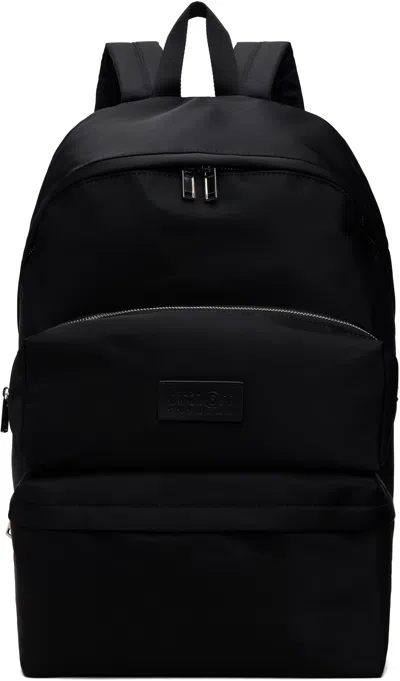 Mm6 Maison Margiela Black Numeric Backpack