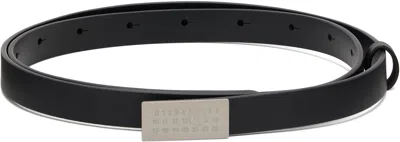Mm6 Maison Margiela Black Numeric Belt