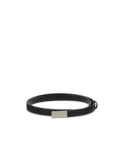 Mm6 Maison Margiela Black Numeric Belt