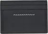 Mm6 Maison Margiela Black Numeric Card Holder