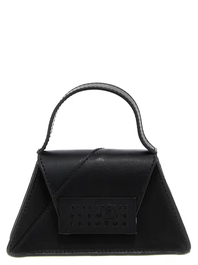 Mm6 Maison Margiela Black Numeric Mini Crossbody Bag