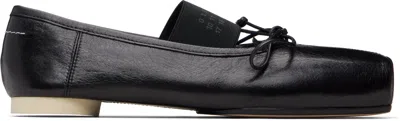 Mm6 Maison Margiela Ballet Flats Square Toe Bow Detail In Multi