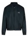 Mm6 Maison Margiela Mm6 X Salomon Edition Bomber Jacket Black In Black